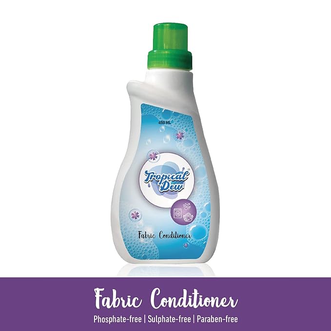 Fabric Conditioner 450 ml | Anti Static Technology | Plant Based Ingredients | Goodness of Palm Oil