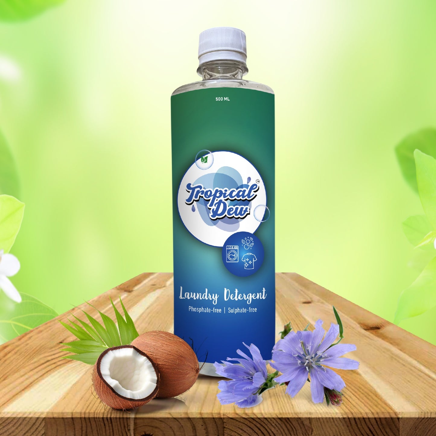 Laundry Detergent 500 ml | Bio Active Formulation | Organic & Sustainable